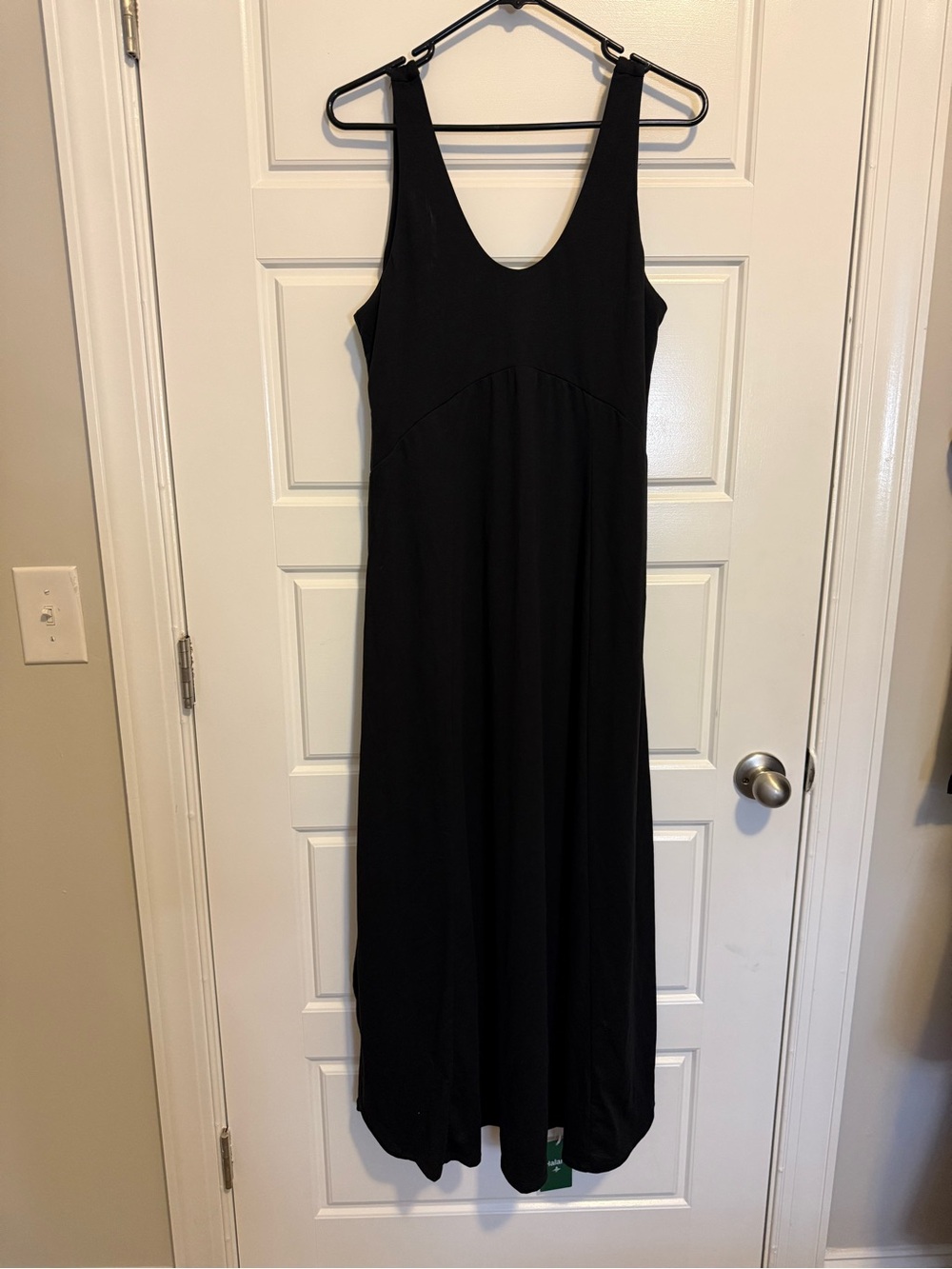 Halara Black Sleeveless Maxi Dress with Side Slits - Picture 5 of 7